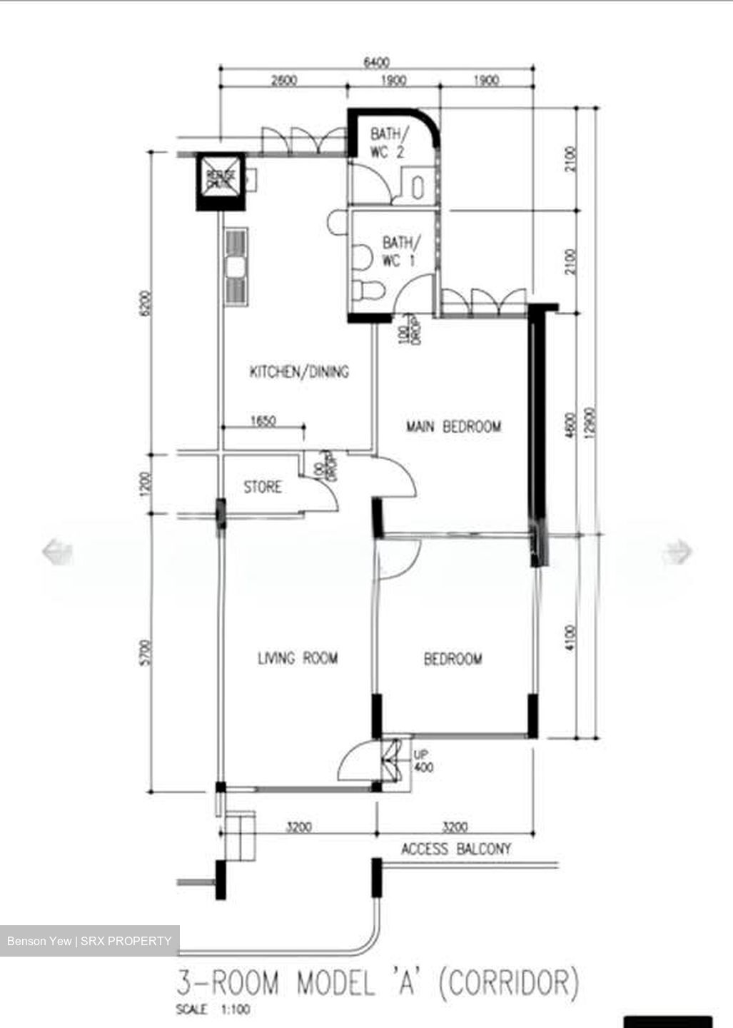 Blk 240 Hougang Heights (Hougang), HDB 3 Rooms #575343151